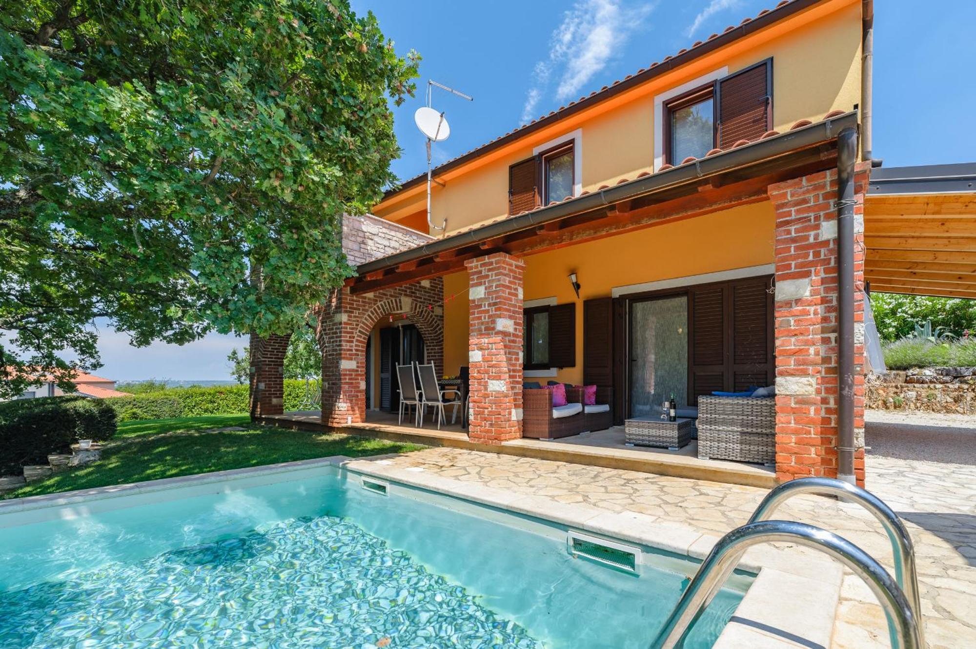 Villa Hrast Bacva Visnjan Luaran gambar